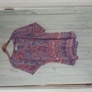 Kim Rogers Paisley top